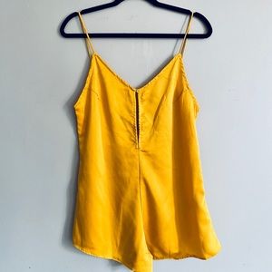 Golden Yellow Romper